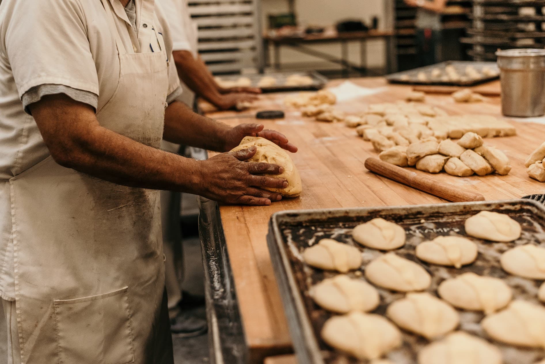Baker at El Pavo Bakery